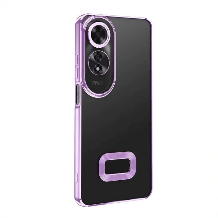 Oppo A60 Kılıf Kamera Korumalı Logo Gösteren Kapak