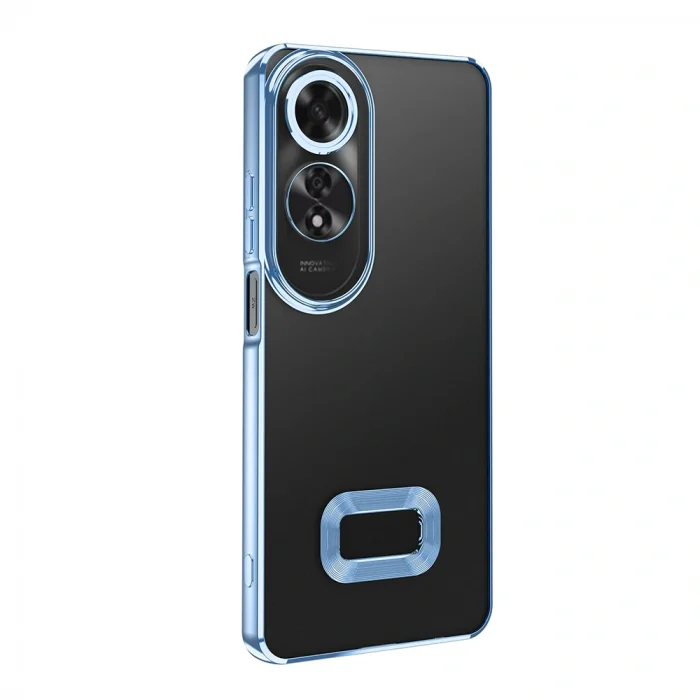 Oppo A60 Kılıf Kamera Korumalı Logo Gösteren Kapak