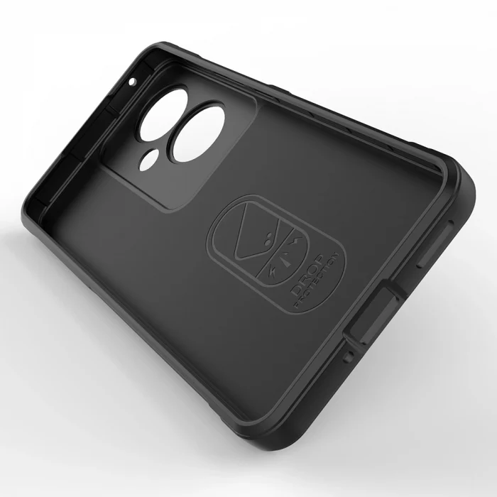 Oppo Reno 11F 5G Kılıf Esnek TPU Oyuklu Arka Yüzey Tasarımlı Etnik Silikon Kapak