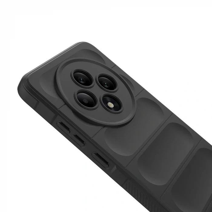 Oppo Reno 11FS Kılıf Esnek TPU Oyuklu Arka Yüzey Tasarımlı Etnik Silikon Kapak