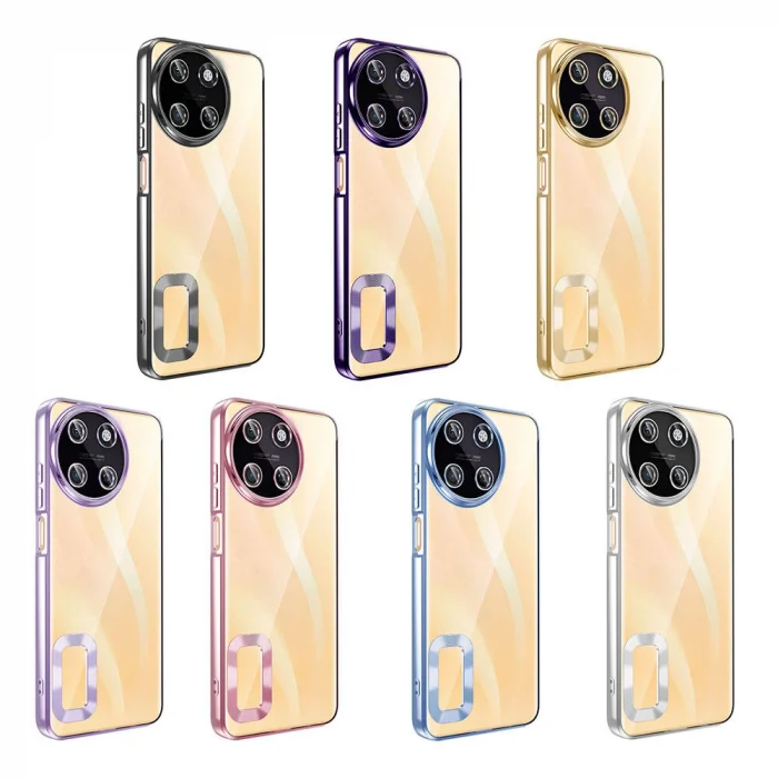 Realme 11 4G Kılıf Kamera Korumalı Logo Gösteren Omega Kapak