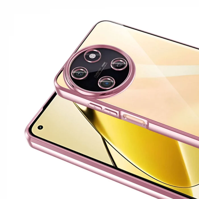 Realme 11 4G Kılıf Kamera Korumalı Logo Gösteren Omega Kapak