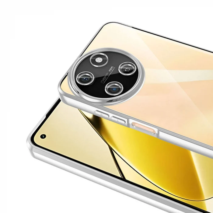 Realme 11 4G Kılıf Kamera Korumalı Logo Gösteren Omega Kapak