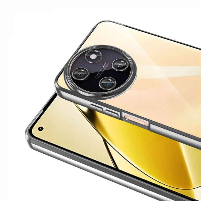 Realme 11 4G Kılıf Kamera Korumalı Logo Gösteren Omega Kapak