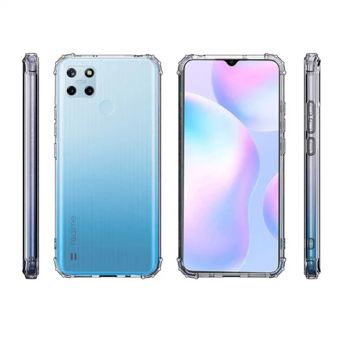 Realme C25Y Kılıf  2mm Anti Shock Silikon