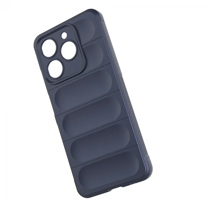 Realme C61 Kılıf Esnek TPU Oyuklu Arka Yüzey Tasarımlı Etnik Silikon Kapak