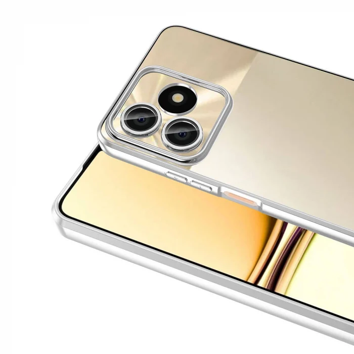 Realme Note 50 Kılıf Kamera Korumalı Logo Gösteren Omega Kapak