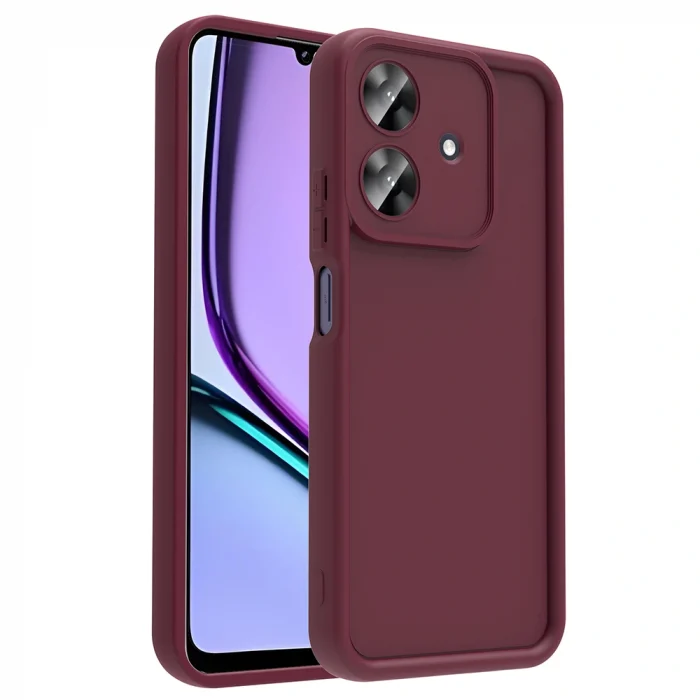 Realme Note 60 Kılıf Kamera Korumalı Ananas Kapak