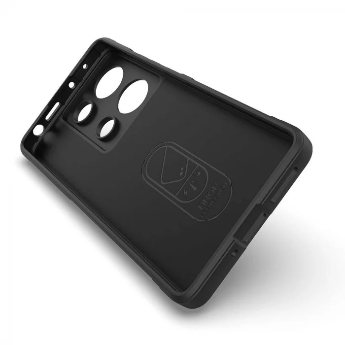 Redmi Note 13 Pro 4G Kılıf Esnek TPU Oyuklu Arka Yüzey Tasarımlı Etnik Silikon Kapak