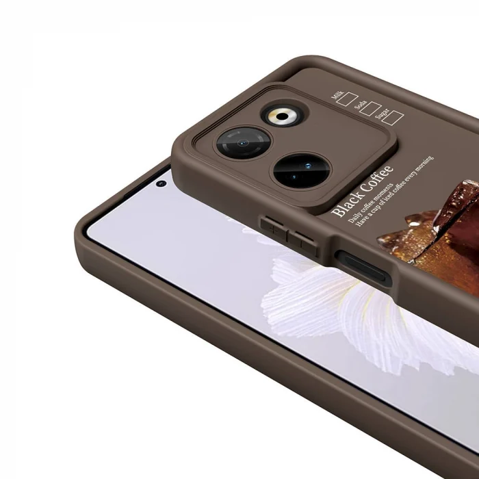 Tecno Camon 20 Pro 4G Kılıf Kamera Korumalı Baskılı Arka Yüzey Klas Kapak