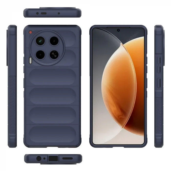 Tecno Camon 30 4G Kılıf Esnek TPU Oyuklu Arka Yüzey Tasarımlı Etnik Silikon Kapak