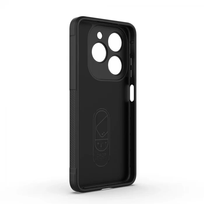 Tecno Spark 20 Kılıf Esnek TPU Oyuklu Arka Yüzey Tasarımlı Etnik Silikon Kapak