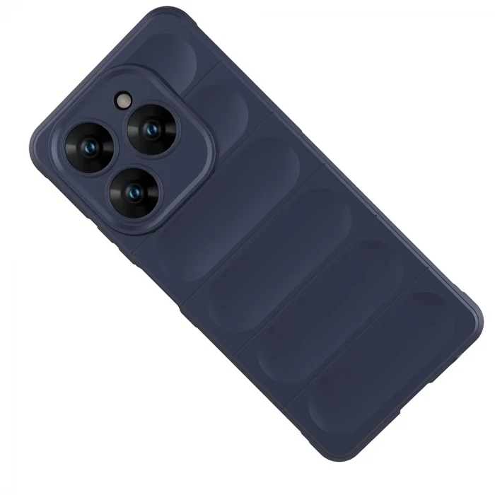 Tecno Spark 20 Pro 4G Kılıf Esnek TPU Oyuklu Arka Yüzey Tasarımlı Etnik Silikon Kapak