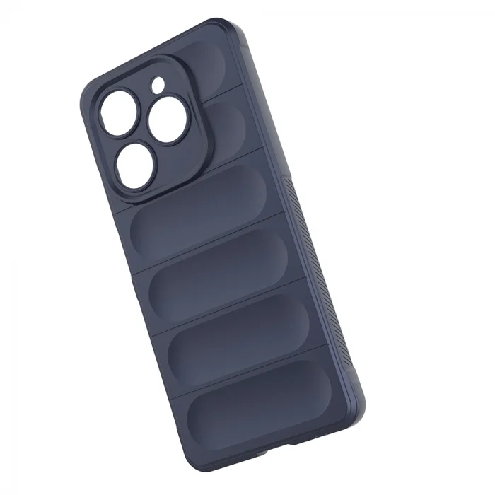 Tecno Spark 20 Pro 4G Kılıf Esnek TPU Oyuklu Arka Yüzey Tasarımlı Etnik Silikon Kapak