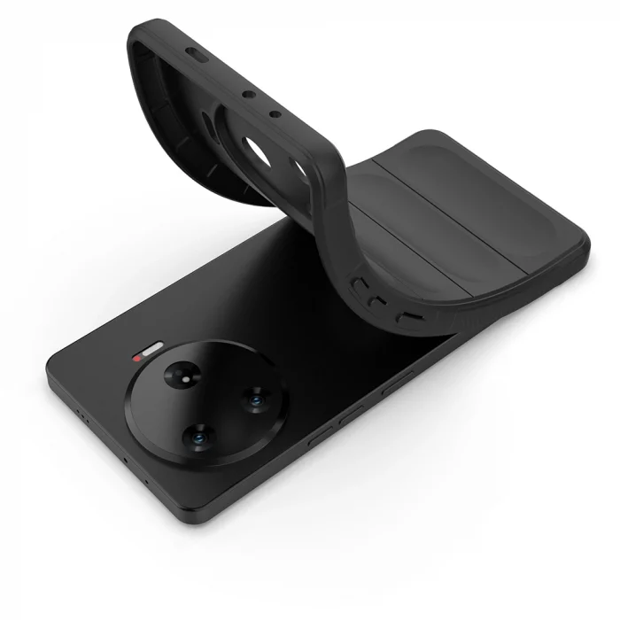 Tecno Spark 30 Pro Kılıf Esnek TPU Oyuklu Arka Yüzey Tasarımlı Etnik Silikon Kapak