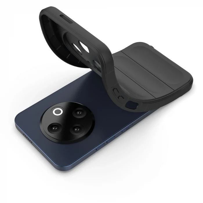 Tecno Spark 30C 4G Kılıf Esnek TPU Oyuklu Arka Yüzey Tasarımlı Etnik Silikon Kapak