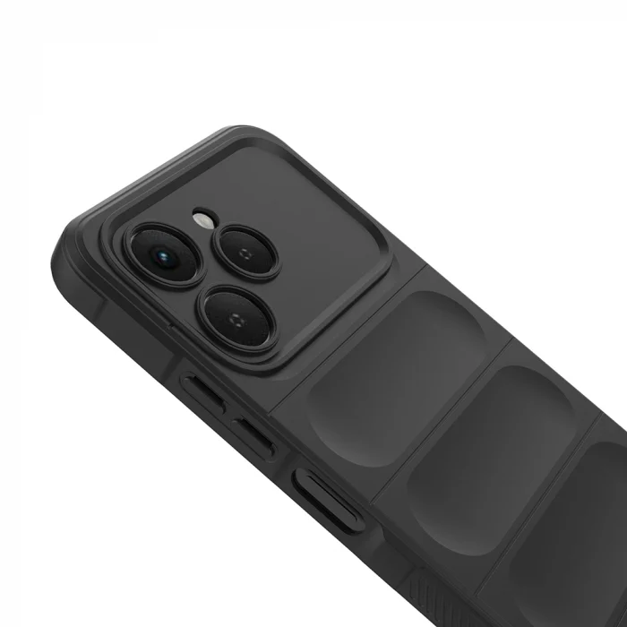 Tecno Spark 40 Kılıf Esnek TPU Oyuklu Arka Yüzey Tasarımlı Etnik Silikon Kapak