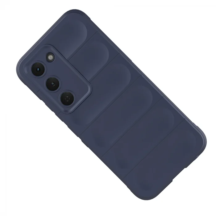 Tecno Spark 40 Pro Kılıf Esnek TPU Oyuklu Arka Yüzey Tasarımlı Etnik Silikon Kapak