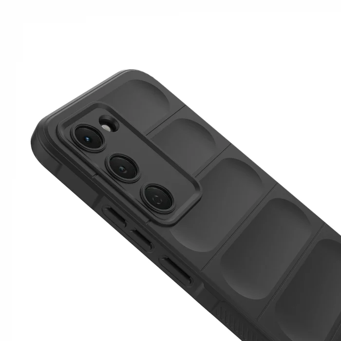 Tecno Spark 40 Pro Kılıf Esnek TPU Oyuklu Arka Yüzey Tasarımlı Etnik Silikon Kapak