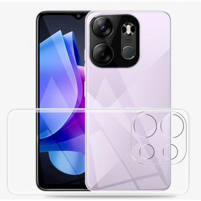 Tecno Spark Go 2023 Kılıf Süper Silikon Kapak