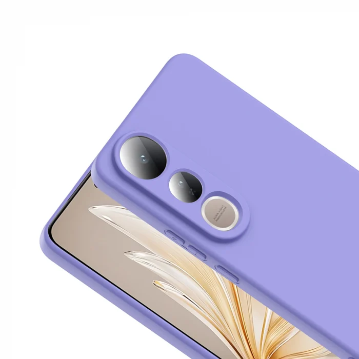 Vivo V50 Lite 4G Kılıf İçi Kadife terleme yapmaz leke tutmaz Lansman Kapak