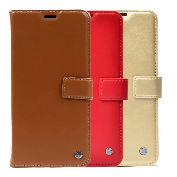 Vivo V50 Lite 5G Kılıf Kar Deluxe Kapaklı Kılıf