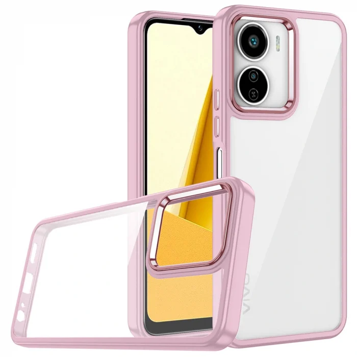 Vivo Y16 Kılıf Flora Kapak