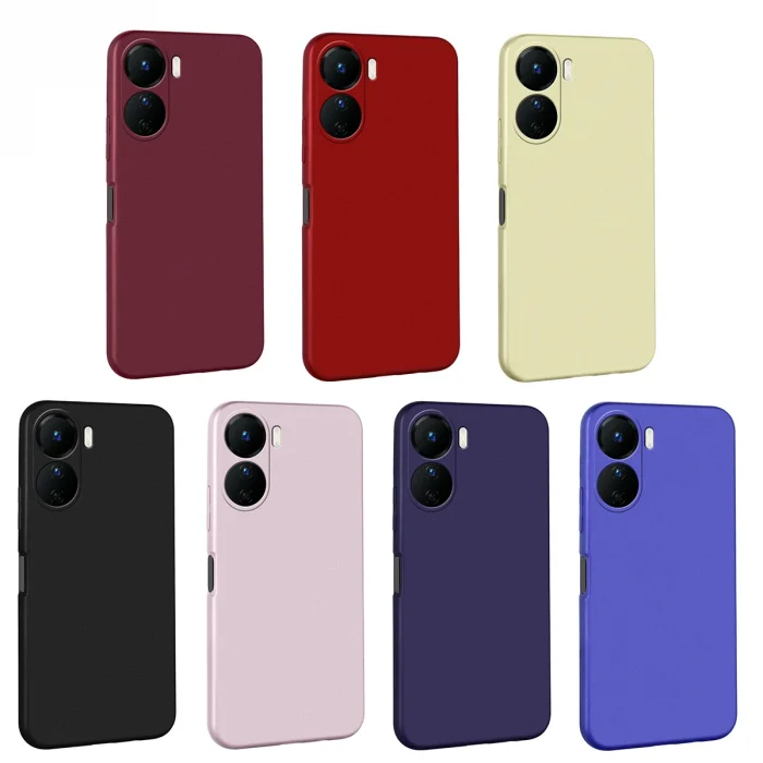 Vivo Y16 Kılıf  Premier Silikon Kapak