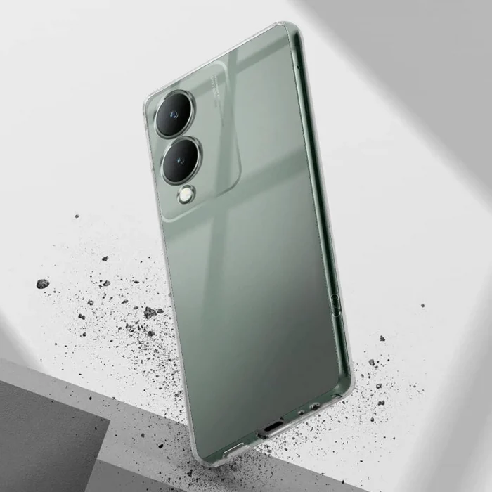 Vivo Y17S Kılıf Süper Silikon Kapak