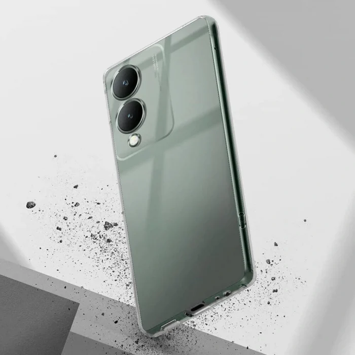 Vivo Y17S Kılıf Süper Silikon Kapak