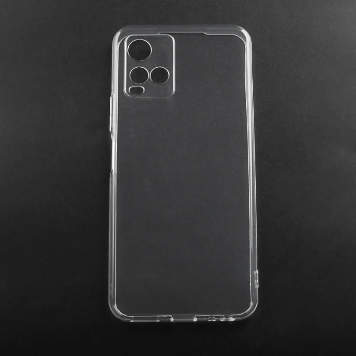 Vivo Y21S Kılıf Süper Silikon Kapak