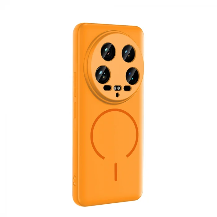 Xiaomi 14 Ultra Kılıf M-safe Şarj Özellikli Meta Kapak