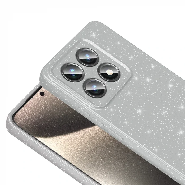 Xiaomi 14T Kılıf Kamera Korumalı Simli Lüks Koton Kapak