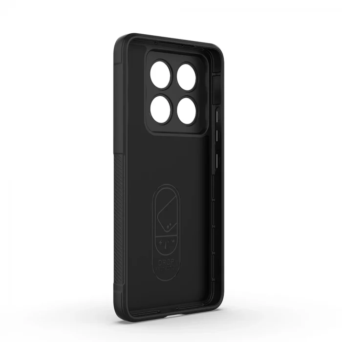 Xiaomi 14T Pro Kılıf Esnek TPU Oyuklu Arka Yüzey Tasarımlı Etnik Silikon Kapak