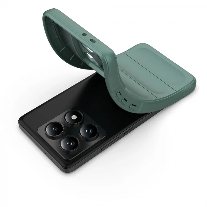 Xiaomi 14T Pro Kılıf Esnek TPU Oyuklu Arka Yüzey Tasarımlı Etnik Silikon Kapak