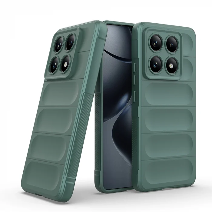 Xiaomi 14T Pro Kılıf Esnek TPU Oyuklu Arka Yüzey Tasarımlı Etnik Silikon Kapak