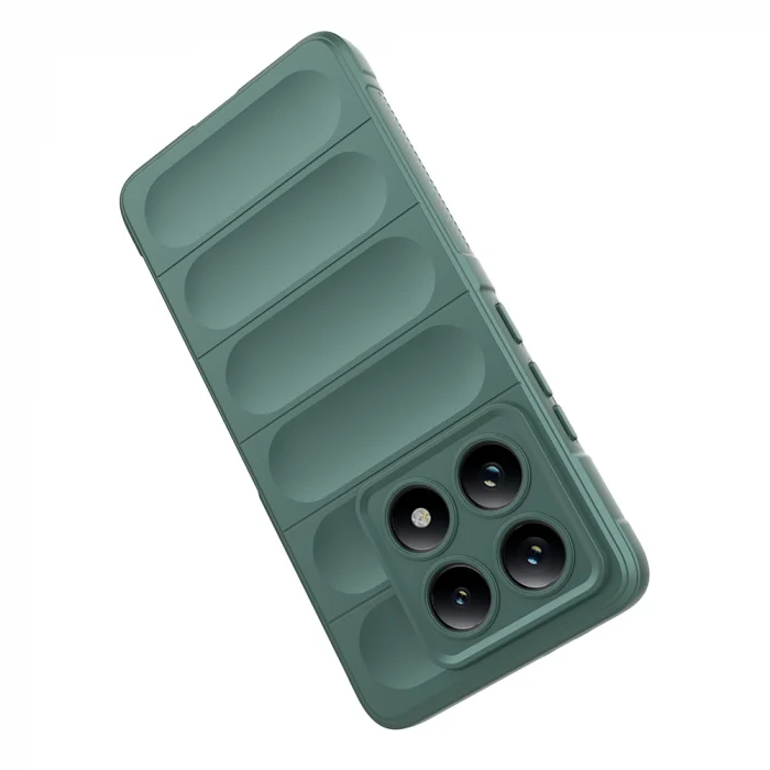 Xiaomi 14T Pro Kılıf Esnek TPU Oyuklu Arka Yüzey Tasarımlı Etnik Silikon Kapak