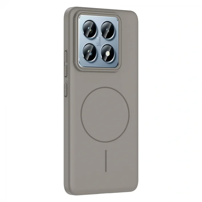 Xiaomi 14T Pro Kılıf M-safe Şarj Özellikli Ruby Sert Kapak