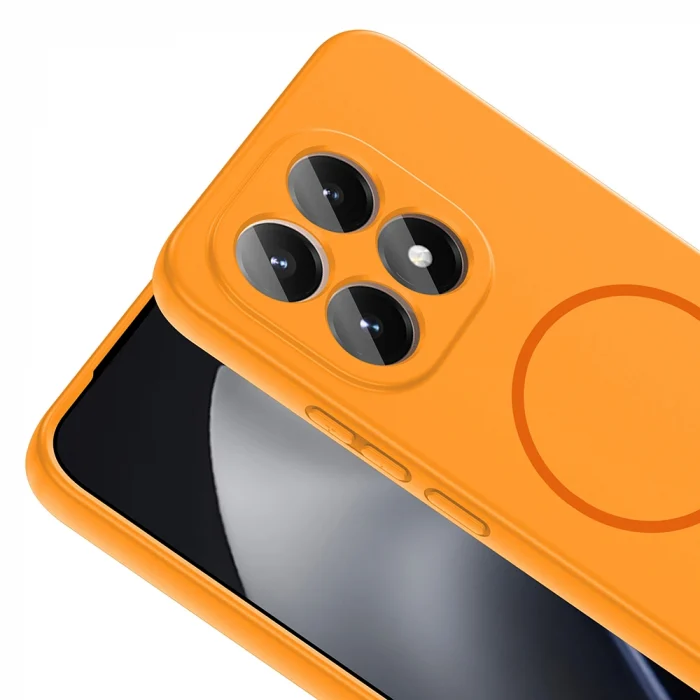 Xiaomi 15T Kılıf M-safe Şarj Özellikli Meta Kapak