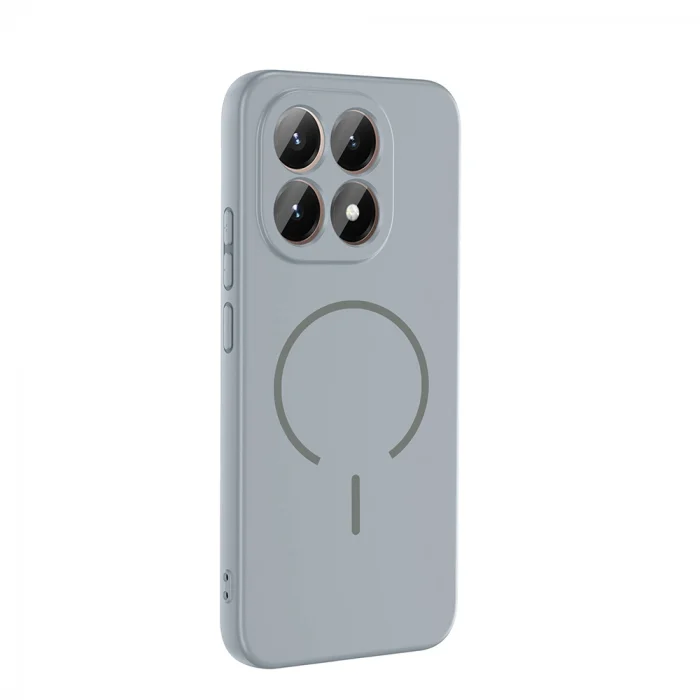 Xiaomi 15T Kılıf M-safe Şarj Özellikli Meta Kapak