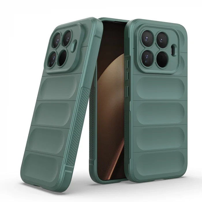 Xiaomi 15T Pro Kılıf Esnek TPU Oyuklu Arka Yüzey Tasarımlı Etnik Silikon Kapak