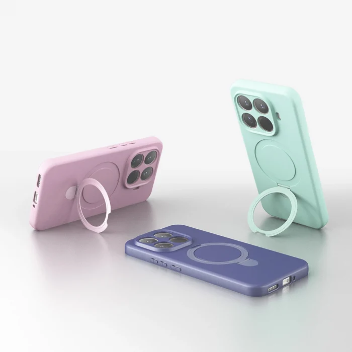 Xiaomi 15T Pro Kılıf M-safe Şarj Özellikli Standlı Samara Kapak