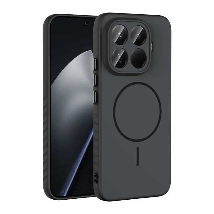 Xiaomi 15T Pro Kılıf M-safe Şarj Özellikli Tea Kapak