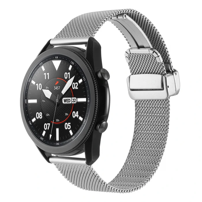 Xiaomi Amazfit Pace Uyumlu-85 22mm Metal Kordon