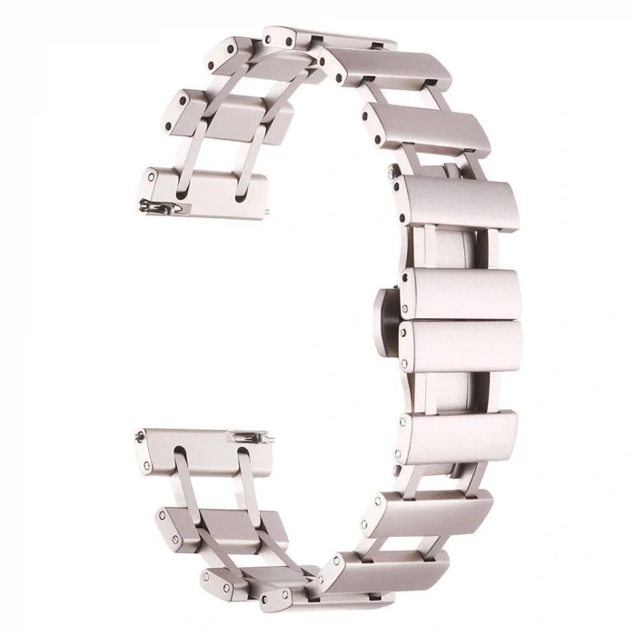 Xiaomi Amazfit Pace Uyumlu-96 22mm Metal Kordon