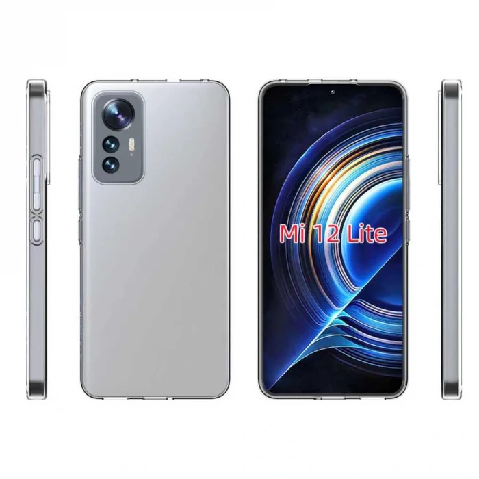 Xiaomi Mi 12 Lite Kılıf Süper Silikon Kapak