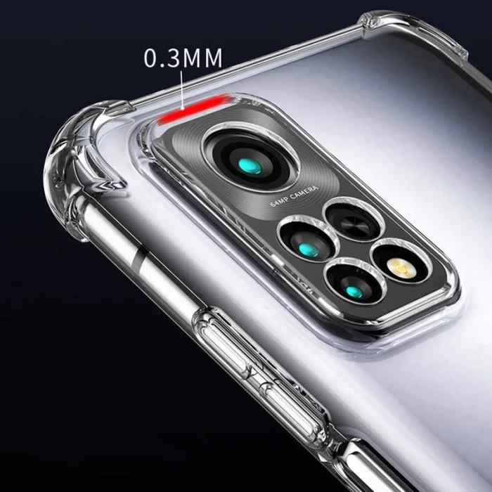 Xiaomi Mi 12T Kılıf Kamera Korumalı Nitro Anti Shock Silikon