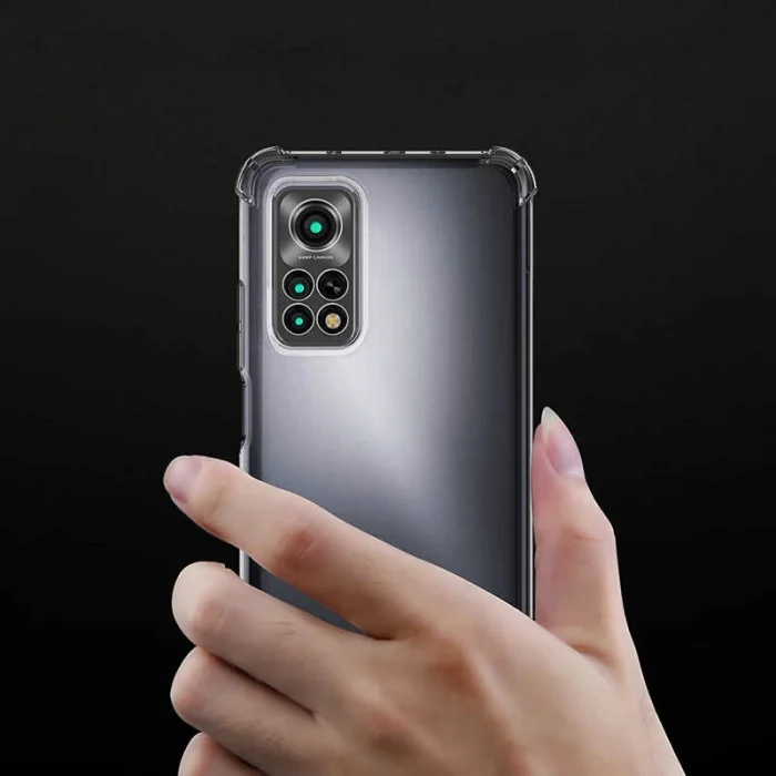 Xiaomi Mi 12T Kılıf Kamera Korumalı Nitro Anti Shock Silikon