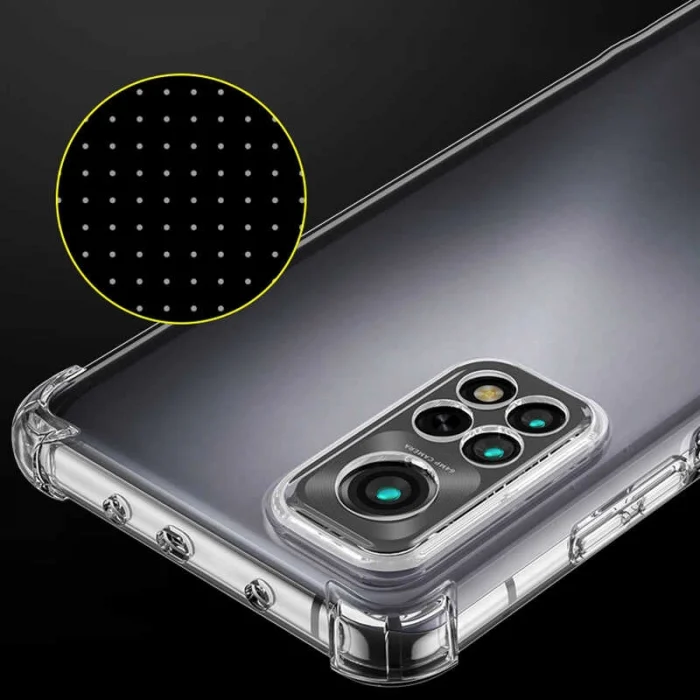 Xiaomi Mi 12T Pro Kılıf Kamera Korumalı Nitro Anti Shock Silikon