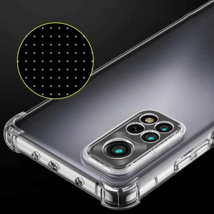 Xiaomi Mi 12T Pro Kılıf Kamera Korumalı Nitro Anti Shock Silikon